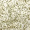 Curly Satin (w/ Poly Lining) Table Napkin in Ivory