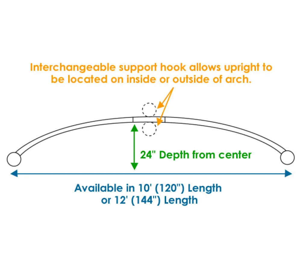 Curved Crossbar (Bar Only)