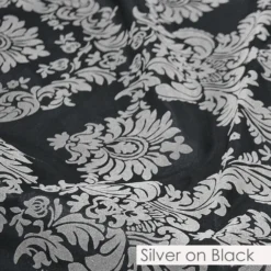 Damask Flocking Taffeta