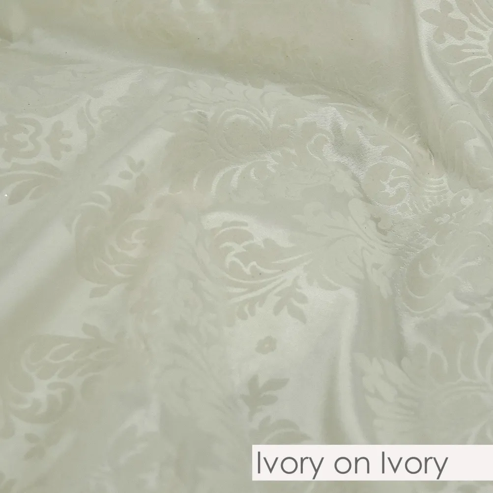 Damask Flocking Taffeta