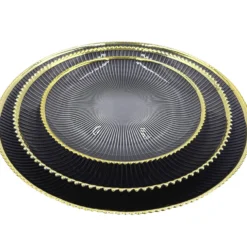 Deco - Glass Dinnerware in Purple (Item # 0405)