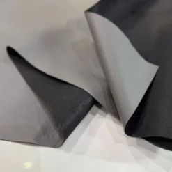 Deco Leather Table Napkin in Grey