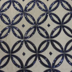 Delano Sequins Table Linen in Navy