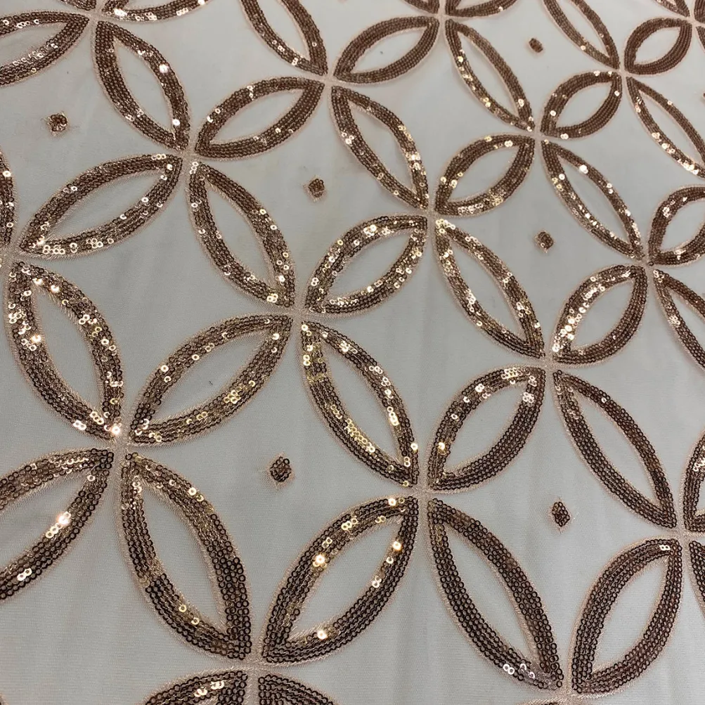 Delano Sequins Table Runner in Blush
