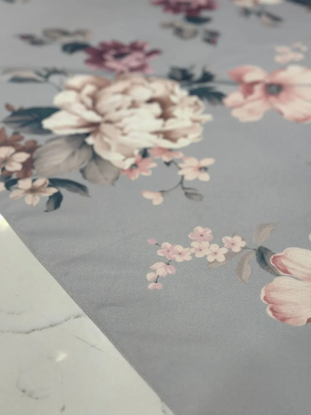 Dusk Bloom (Poly Print) Table Linen