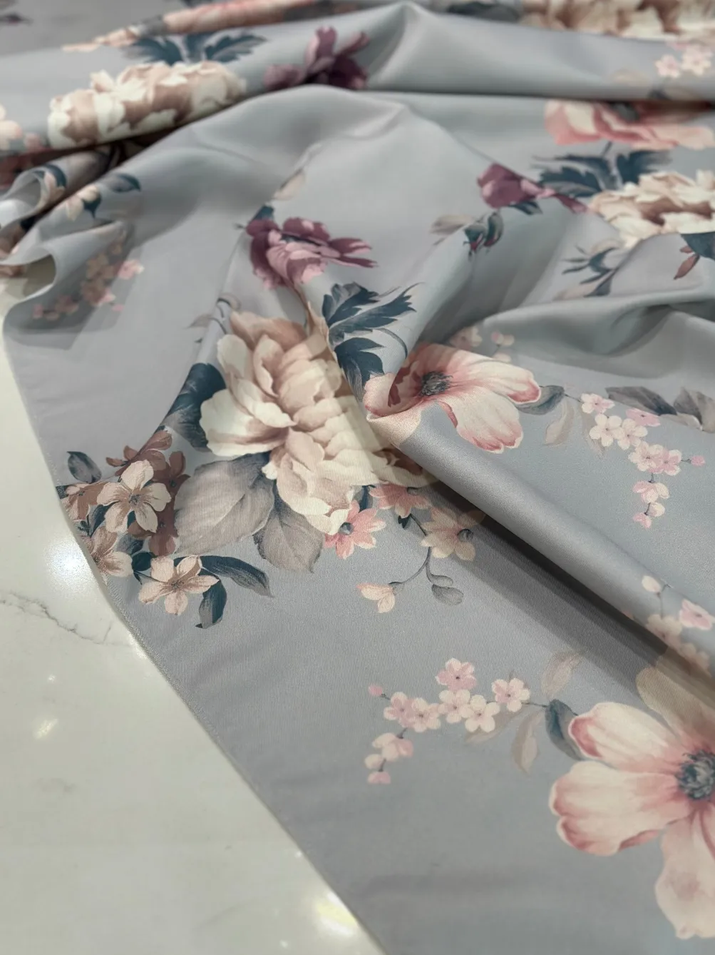 Dusk Bloom (Poly Print) Table Linen