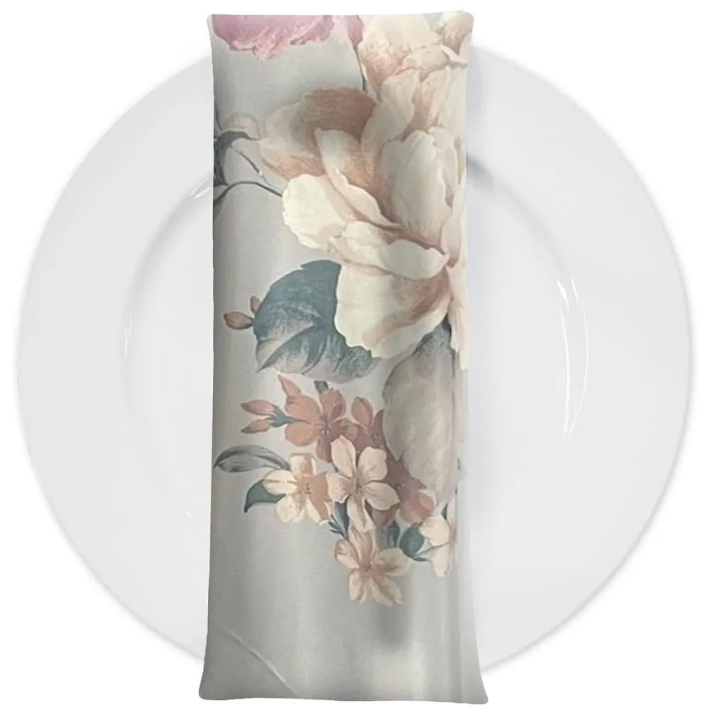 Dusk Bloom (Poly Print) Table Napkin