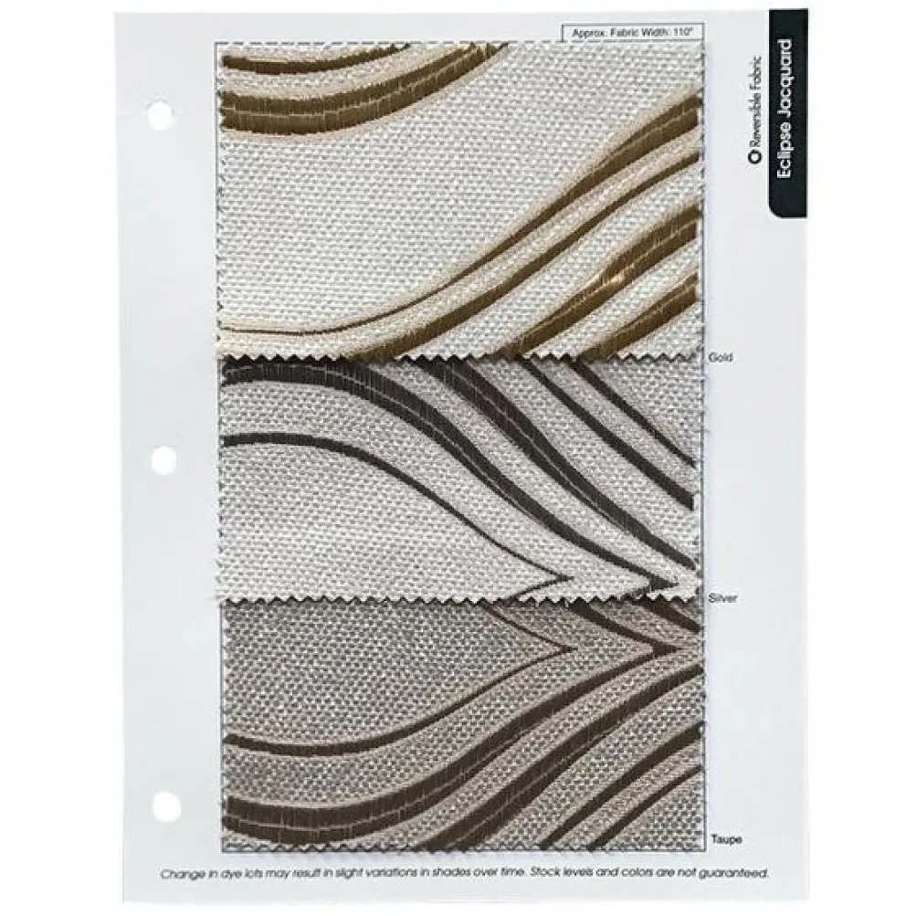 Eclipse Jacquard (Reversible) Table Runner in Taupe