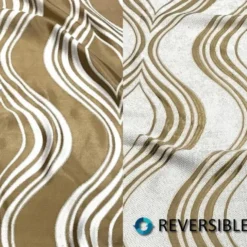 Eclipse Jacquard (Reversible) Table Napkin in Gold