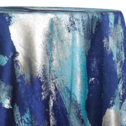 Element Jacquard Table Linen in Turquoise
