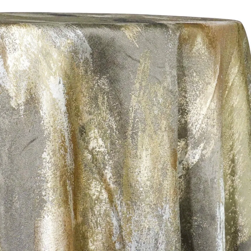 Element Jacquard Table Linen in Gold