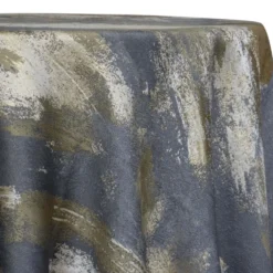 Element Jacquard Table Linen in Grey and Gold