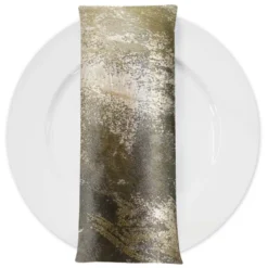 Element Jacquard Table Napkin in Gold