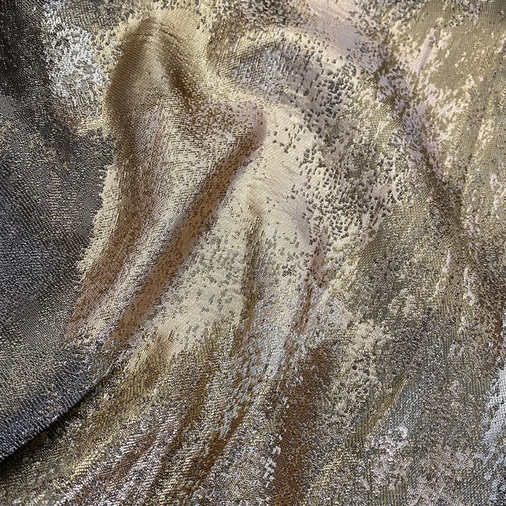 Element Jacquard Table Runner in Gold