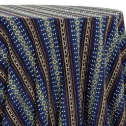 Ethnic Stripe (Knit-Look) Table Linen