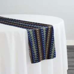 Ethnic Stripe (Knit-Look) Table Runner