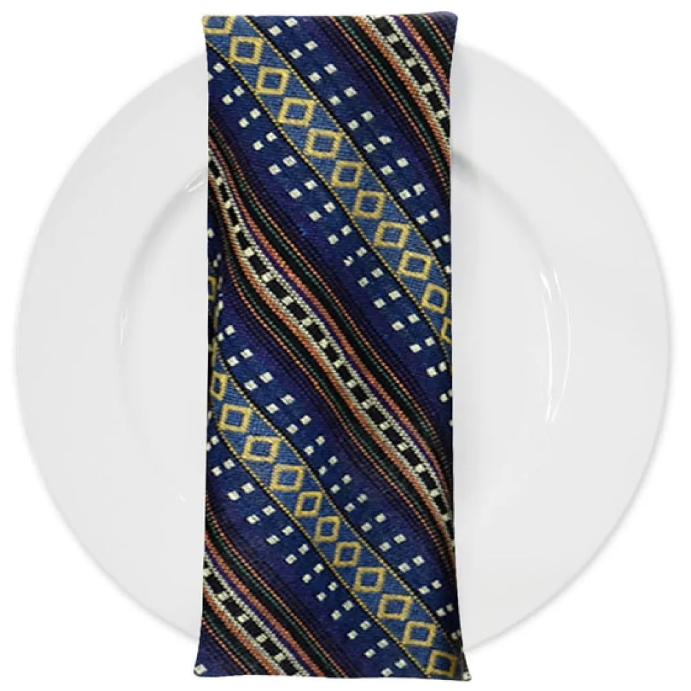 Ethnic Stripe (Knit-Look) Table Napkin