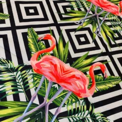 Flamingo (Poly Print) Table Linen