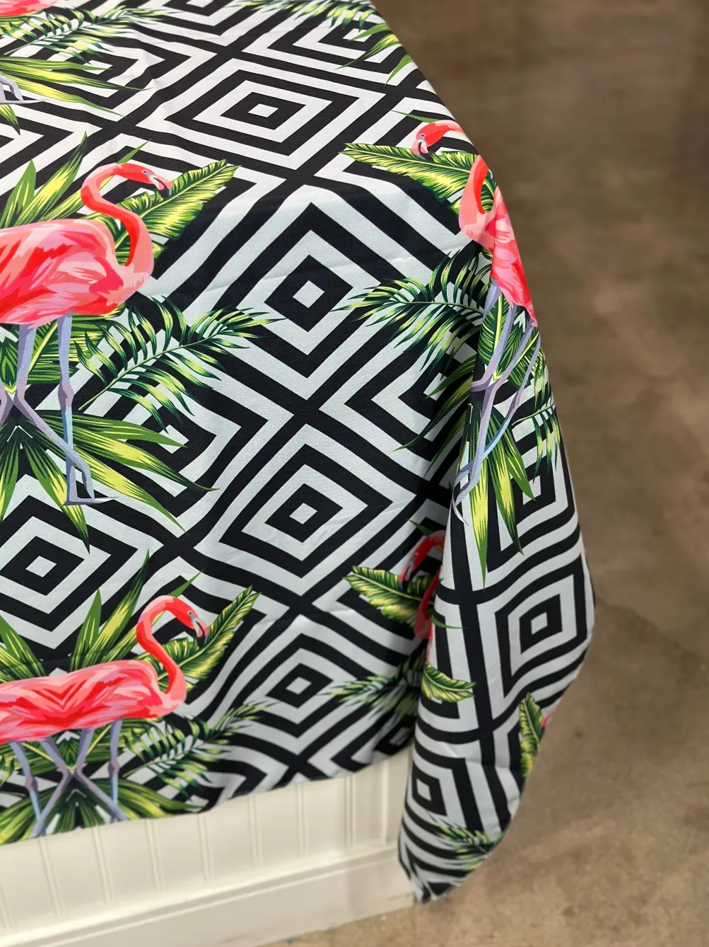 Flamingo (Poly Print) Table Linen