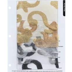 Fleur De Lis Table Runner in Charcoal