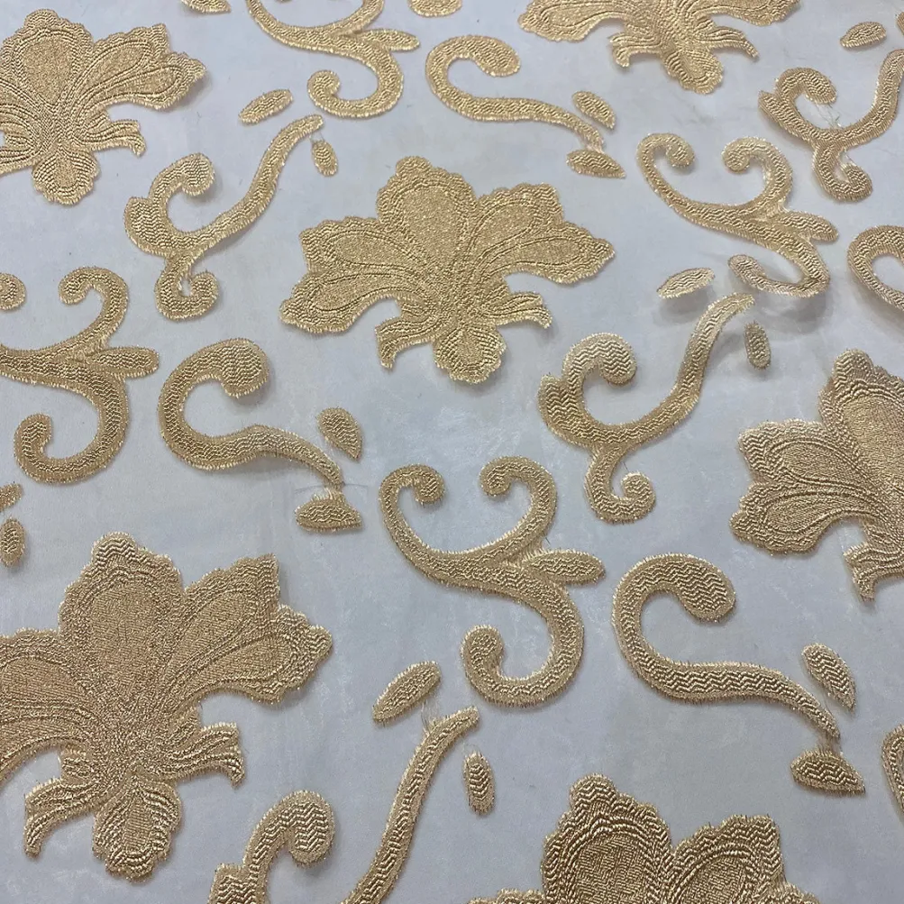 Fleur De Lis Table Runner in Gold