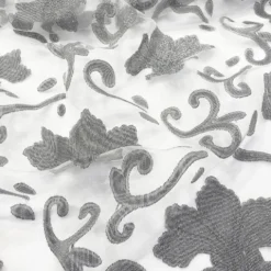 Fleur De Lis Table Runner in Silver