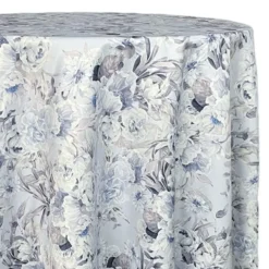 Floral Dusk (Poly Print) Table Linen in Copen Perry