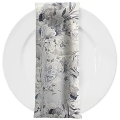 Floral Dusk (Poly Print) Table Napkin in Copen Perry