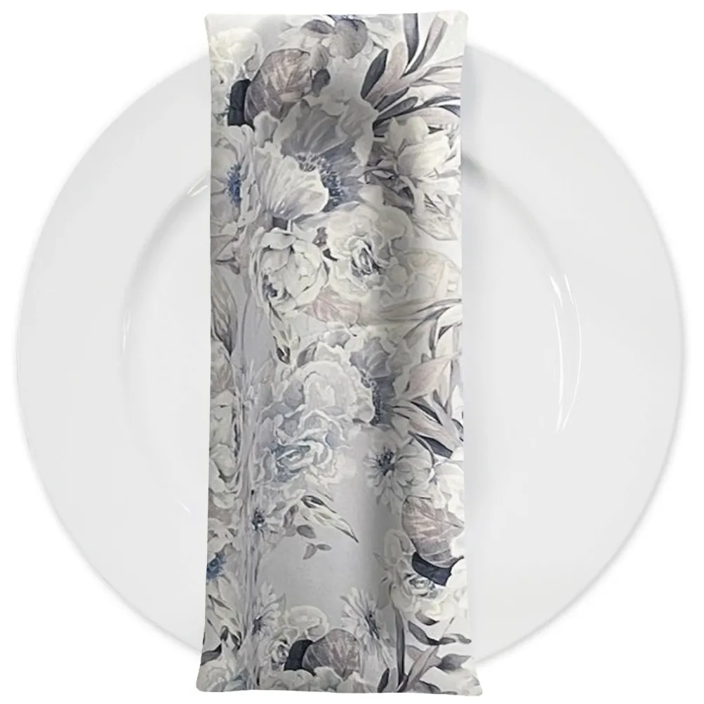 Floral Dusk (Poly Print) Table Napkin in Copen Perry