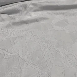 Floral Reef Jacquard Table Linen in White