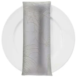 Floral Reef Jacquard Table Napkin in Ivory