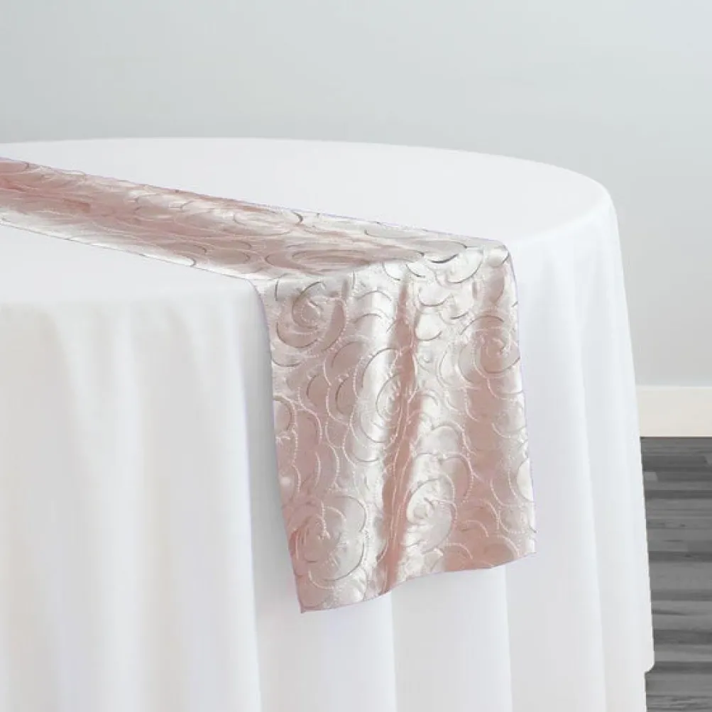 Flora Rose Table Runner in Blush