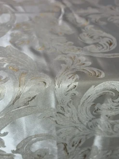 Florence Jacquard Table Linen in Gold