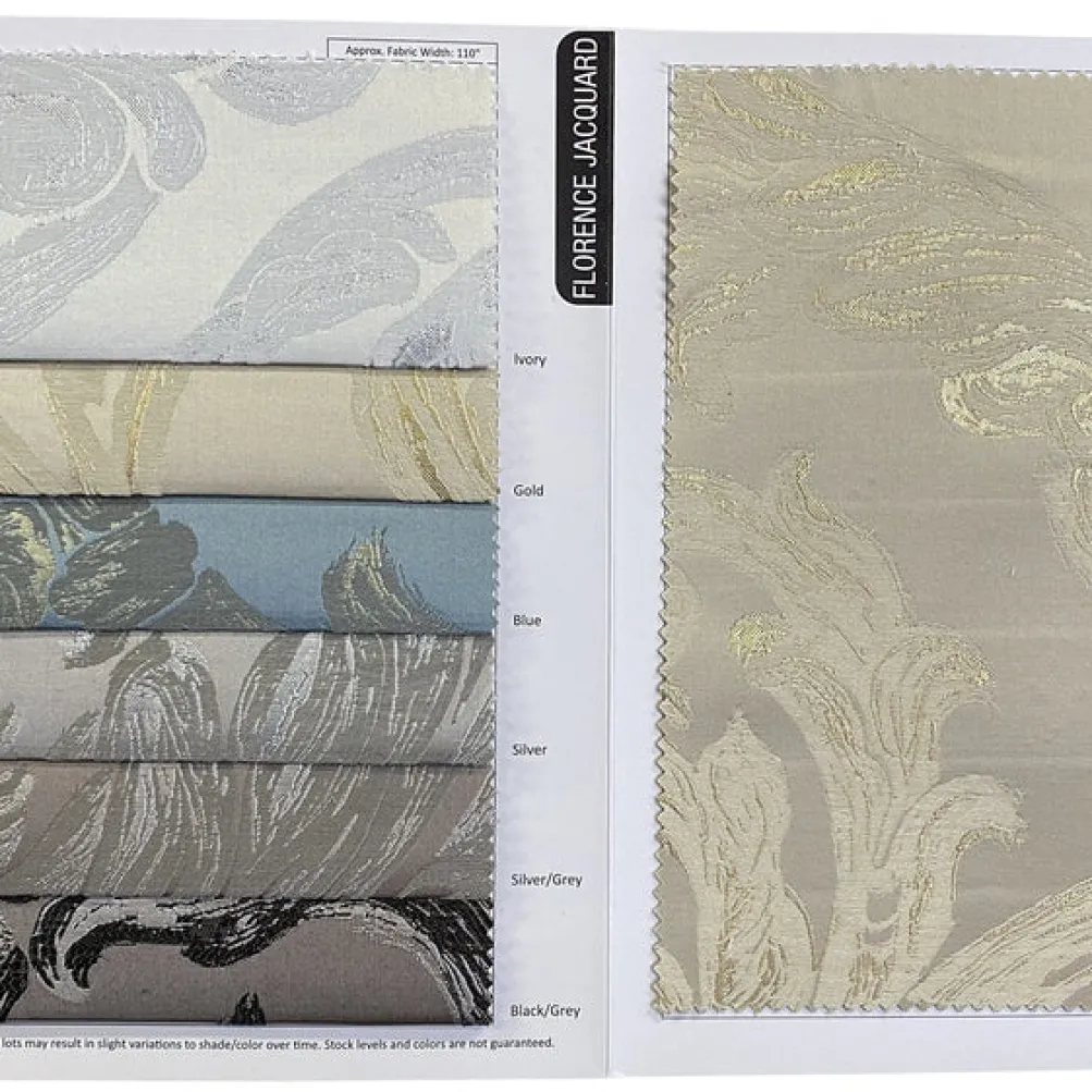 Florence Jacquard Table Runner in Black and Grey