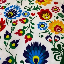 Flower Hoop (Poly Print) Table Runner