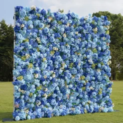 Flower Wall - Blue