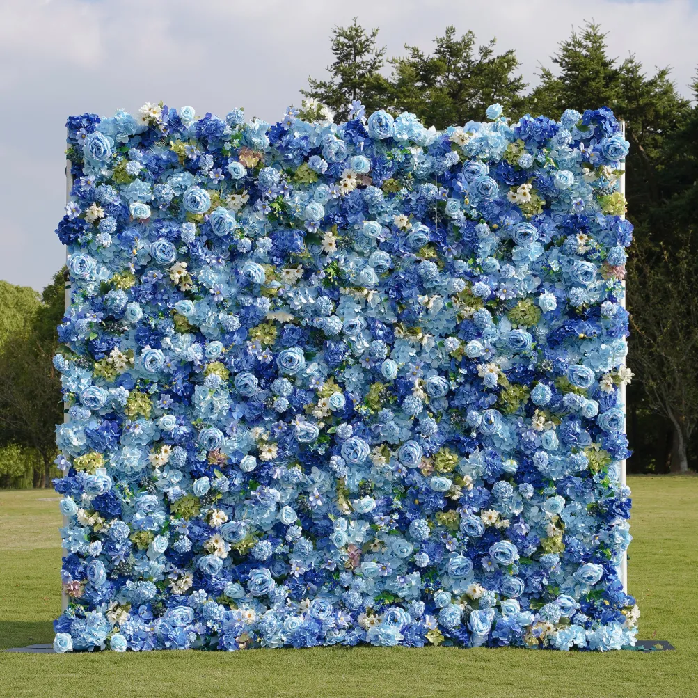 Flower Wall - Blue