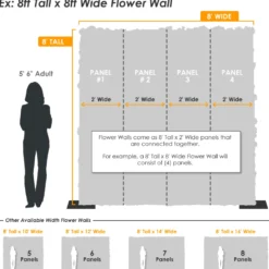 Flower Wall - Katyusha