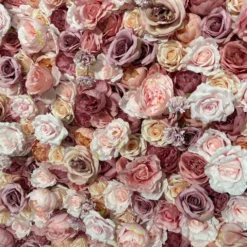 Flower Wall - Mauve Bloom