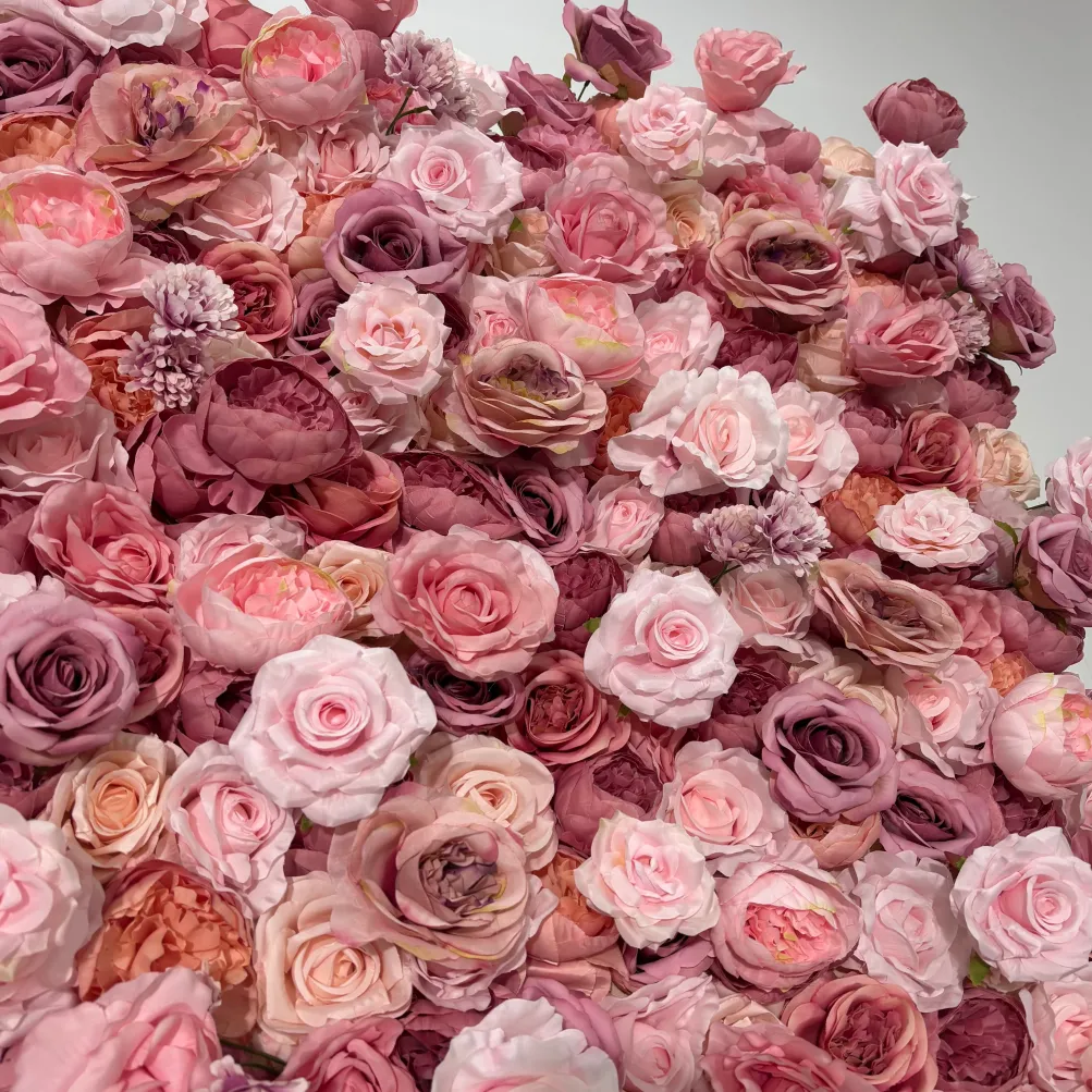 Flower Wall - Mauve Bloom