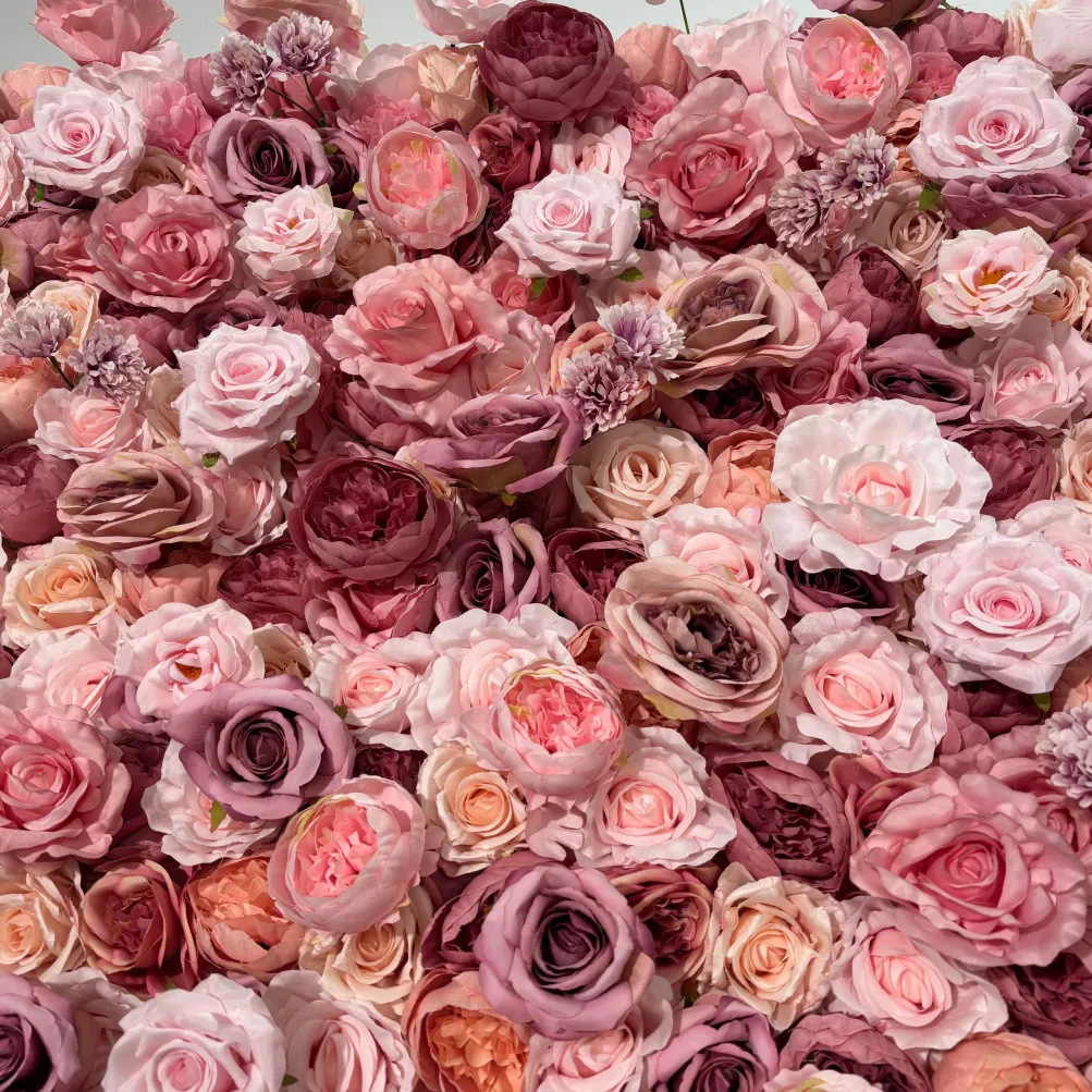 Flower Wall - Mauve Bloom