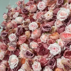 Flower Wall - Mauve Bloom