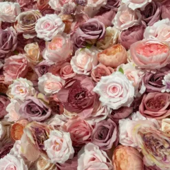 Flower Wall - Mauve Bloom