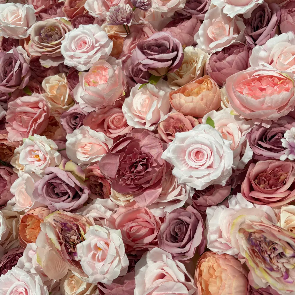 Flower Wall - Mauve Bloom