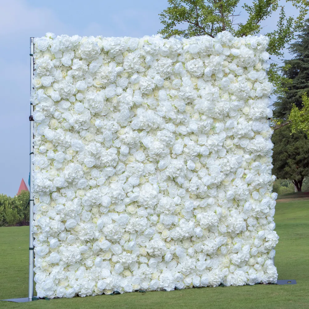 Flower Wall - Snow