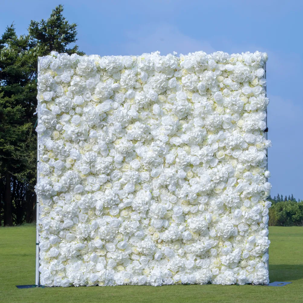 Flower Wall - Snow