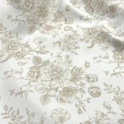 French Toile (Poly Print) Table Napkin in Taupe