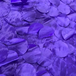 Funzie (Circle Hanging) Taffeta Table Linen in Purple