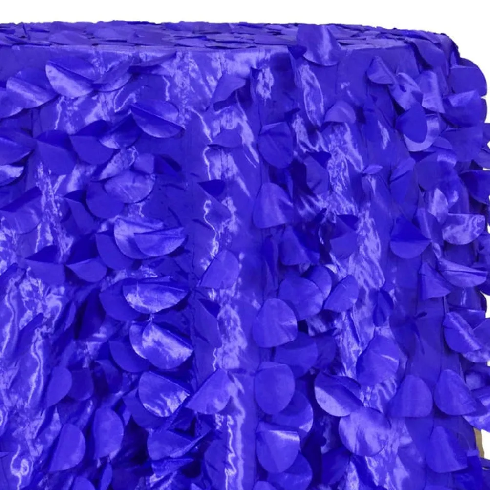 Funzie (Circle Hanging) Taffeta Table Linen in Purple