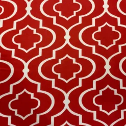 Gatsby Print (Lamour) Table Linen in Red
